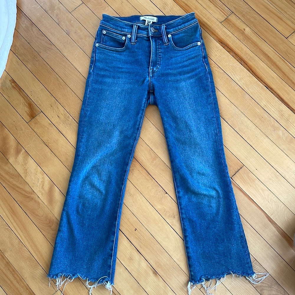 Madewell Cali Demi Boot Jeans 25 petite